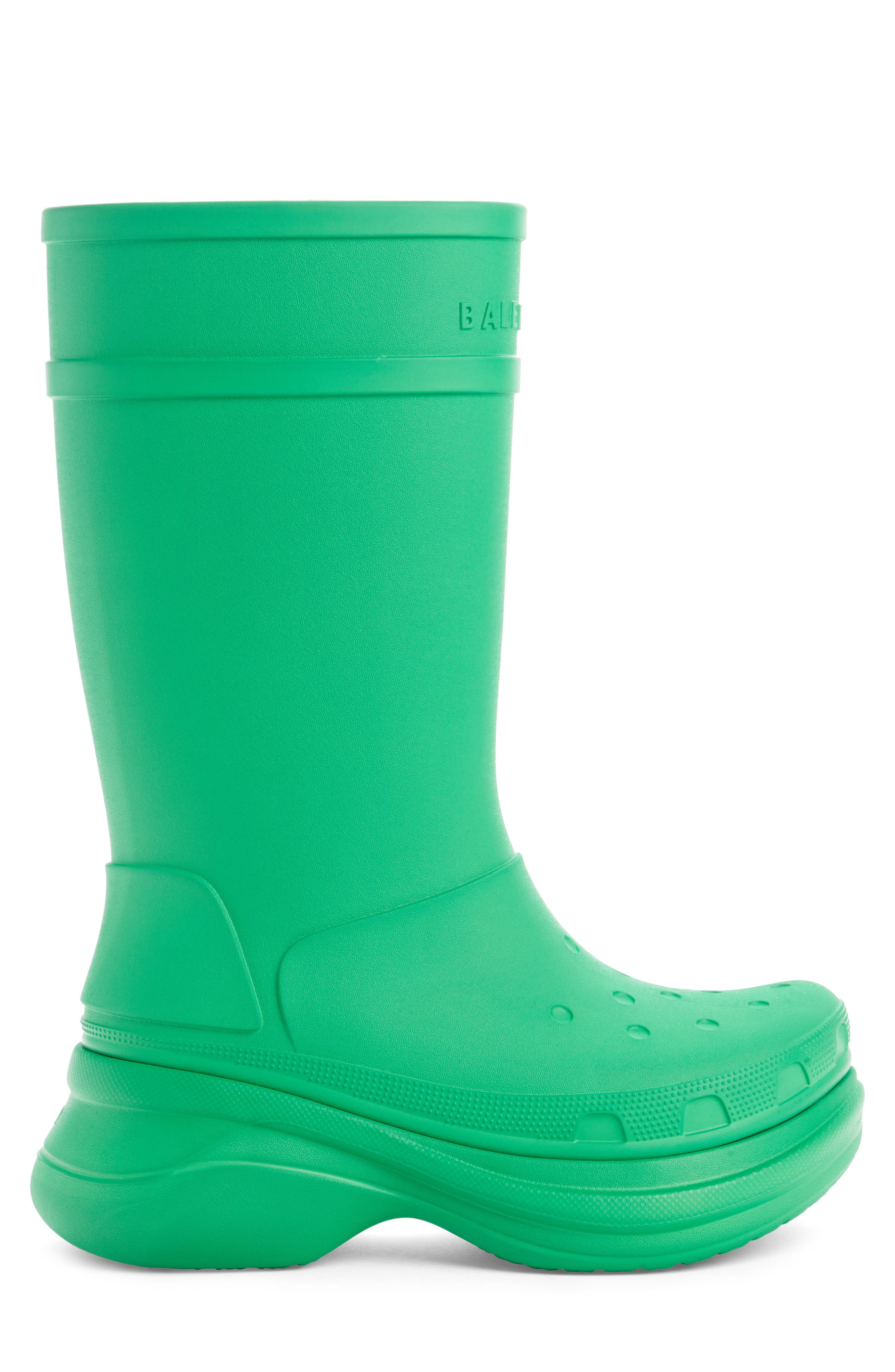 x CROCS Water Resistant Boot, Alternate, color, GREEN