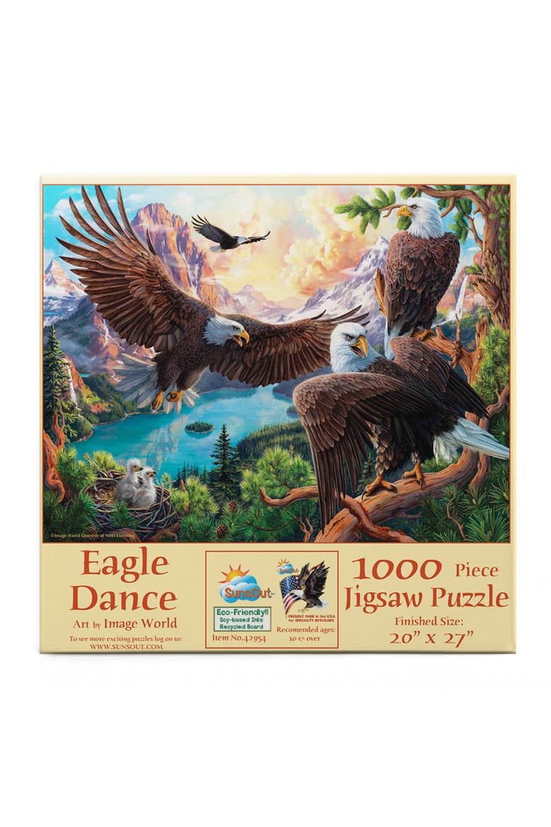 Eagle Dance 1000 piece Jigsaw Puzzle for Adults, Alternate, color, Multicolor