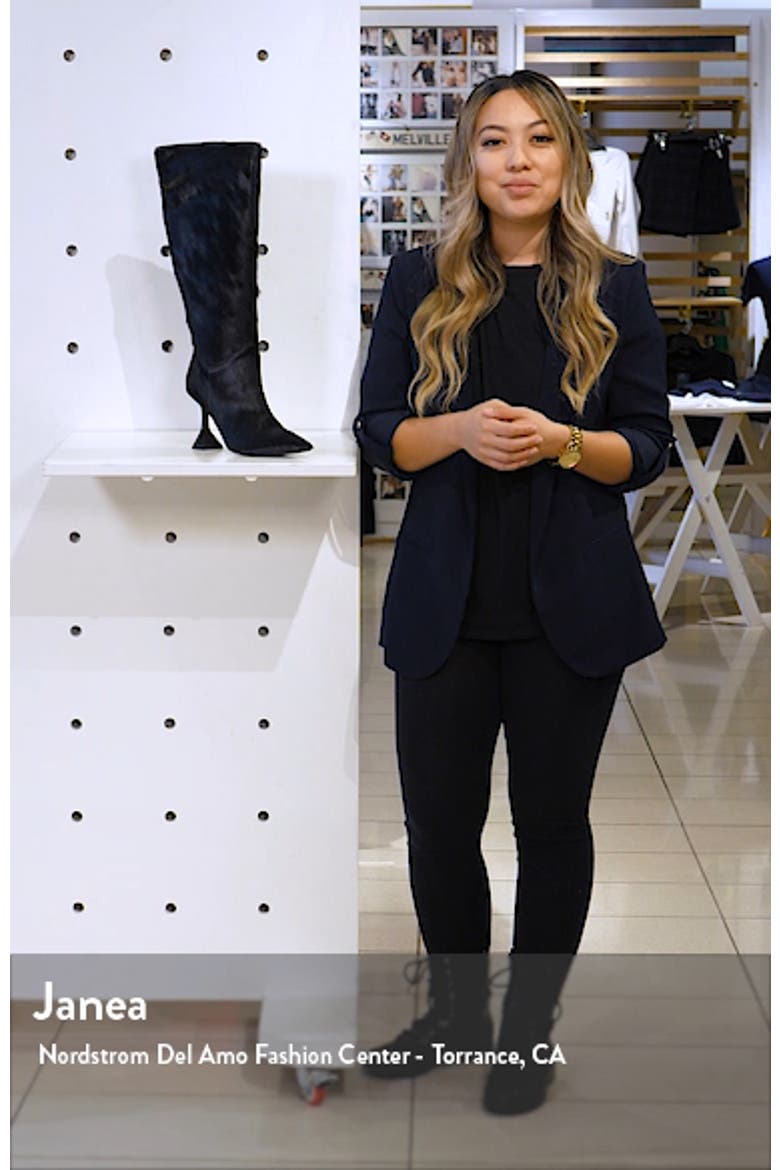 Entity Genuine Calf Hair Knee High Boot video