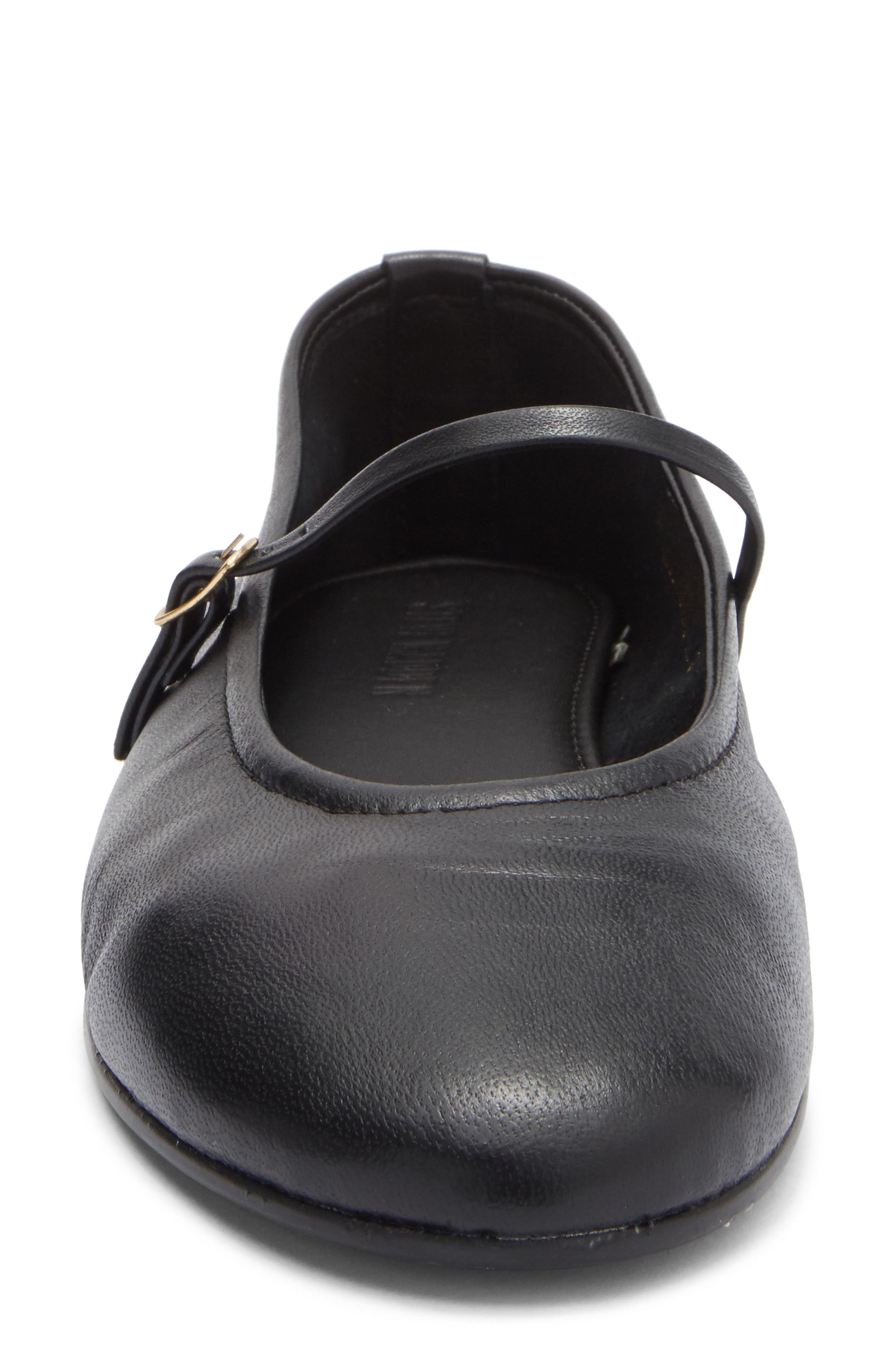 Steve Madden Besette Mary Jane Flat, Alternate, color, Black Leather