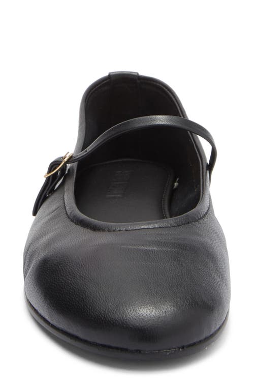 Steve Madden Besette Mary Jane Flat In Black