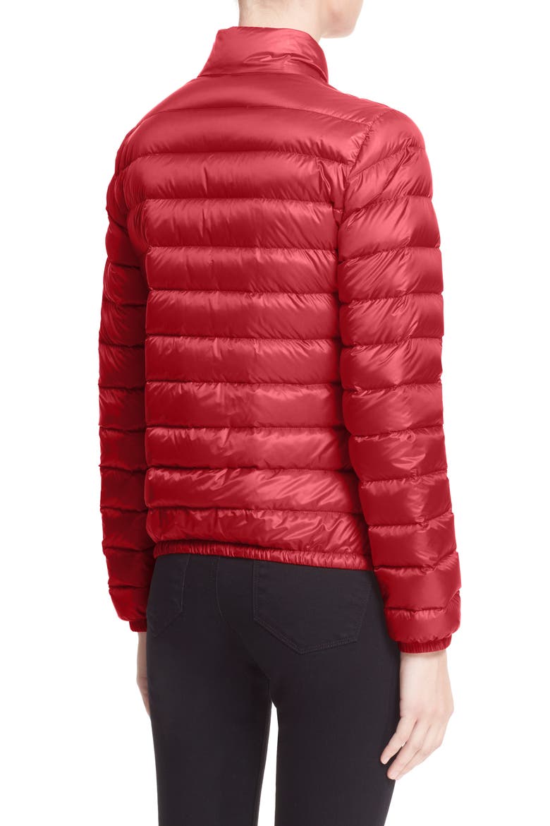 Lans Quilted Lightweight Down Jacket, Main, color, RED