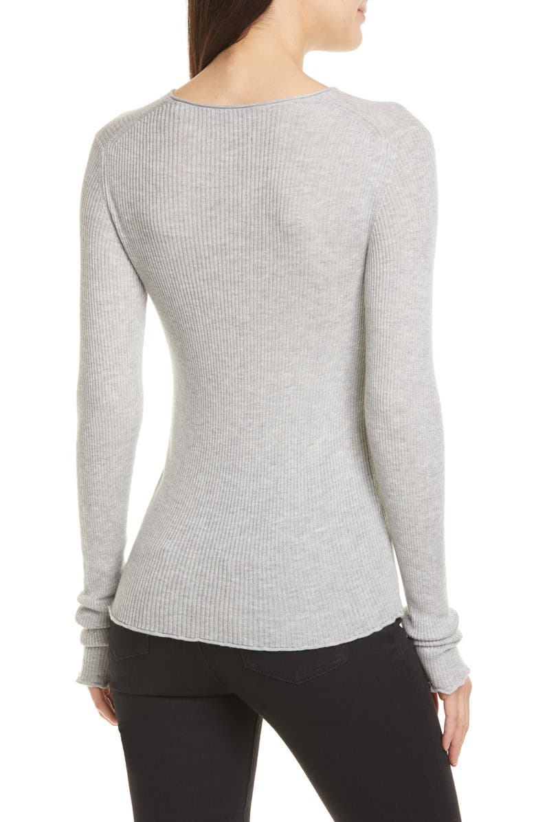 Vince Rib Crewneck Sweater, Alternate, color, 
