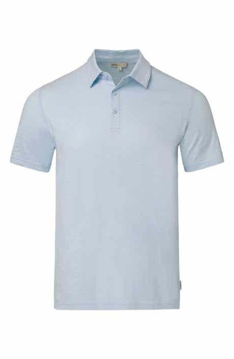 Onia Cotton Slub Knit Polo