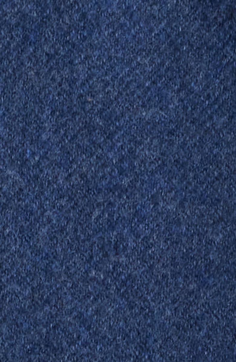 Pendleton Burnside Solid Flannel Button-Up Shirt, Alternate, color, Navy Heather