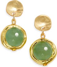 Karine Sultan Crystal Drop Earrings
