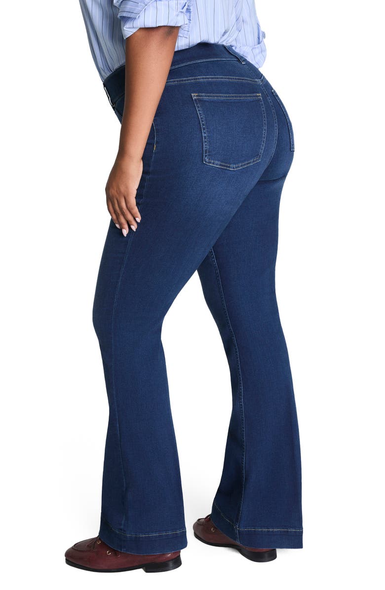 SPANX<sup>®</sup> Pull-On High Waist Flare Jeans 2.0, Alternate, color, Pacific Wash