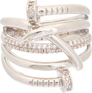 Juvell CZ Wrap Ring