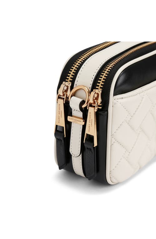 Kurt Geiger London Kensington Leather Camera Crossbody Bag In Multi
