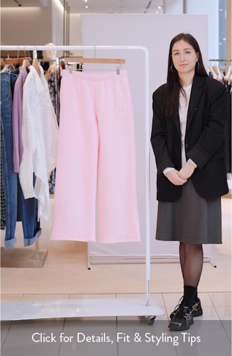 Love Edikted Wide Leg Sweatpants, sales video thumbnail