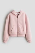 H&M Zip-through Brushed-inside Hoodie