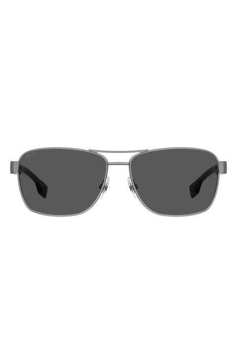 1240/S 60mm Rectangular Sunglasses