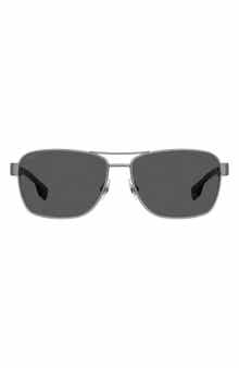 1240/S 60mm Rectangular Sunglasses