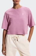 On Club Boxy-T Cotton Graphic T-Shirt