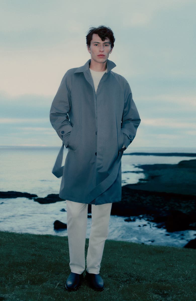 MANGO Belted Trench Coat, Alternate, color, 