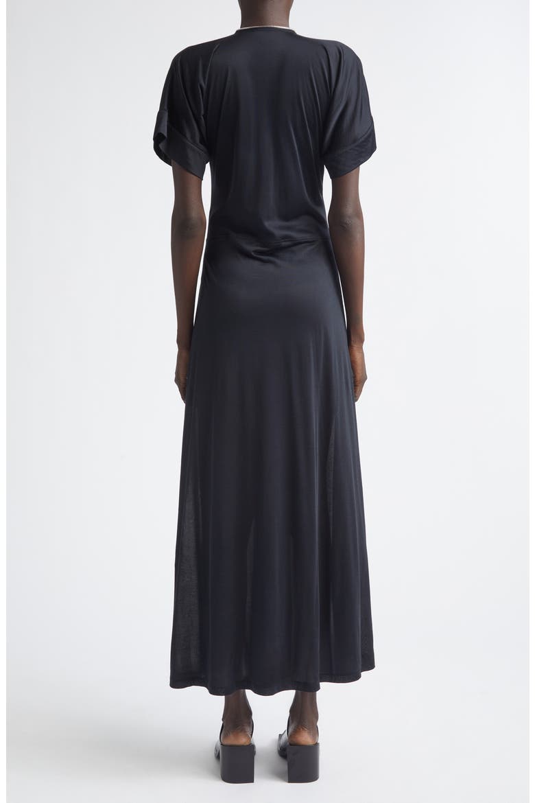 Jersey Zip Maxi Dress, Alternate, color, URCHIN