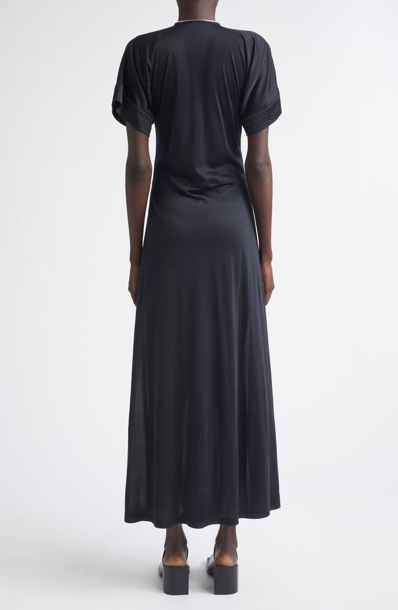 Lemaire Jersey Zip Maxi Dress, Alternate, color, Urchin