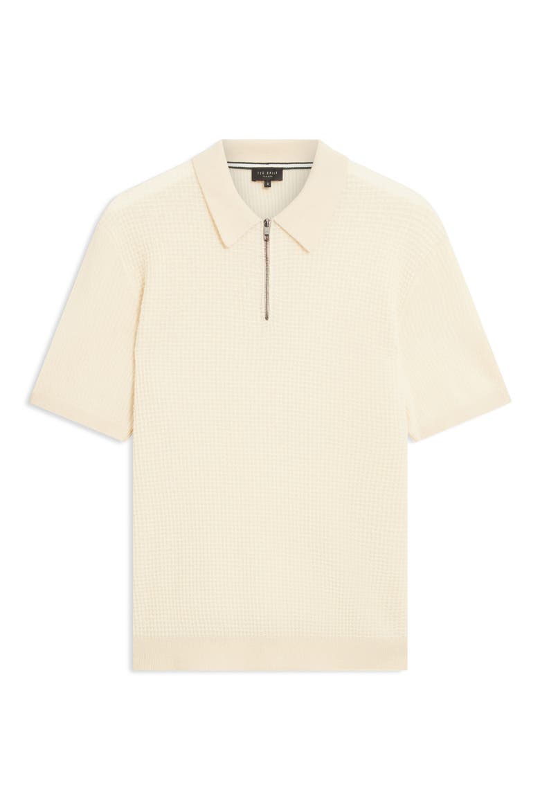 Jaylon Quarter Zip Sweater, Alternate, color, ECRU