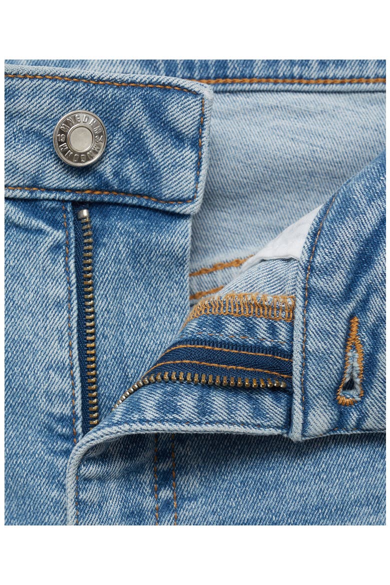 Sienna Raw Hem Crop Flare Jeans, Alternate, color, MEDIUM BLUE