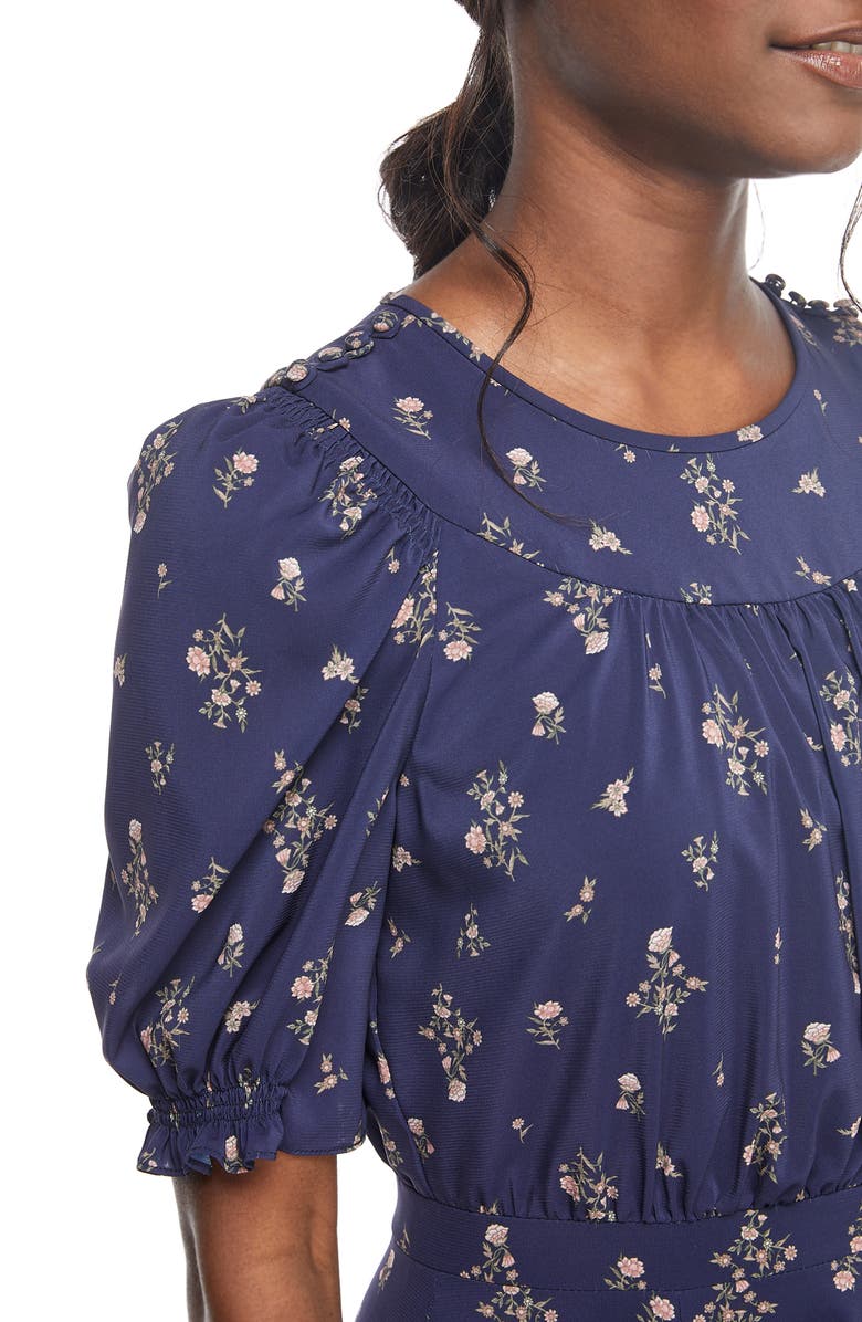 Gal Meets Glam Collection Emily Fit & Flare Dress, Alternate, color,