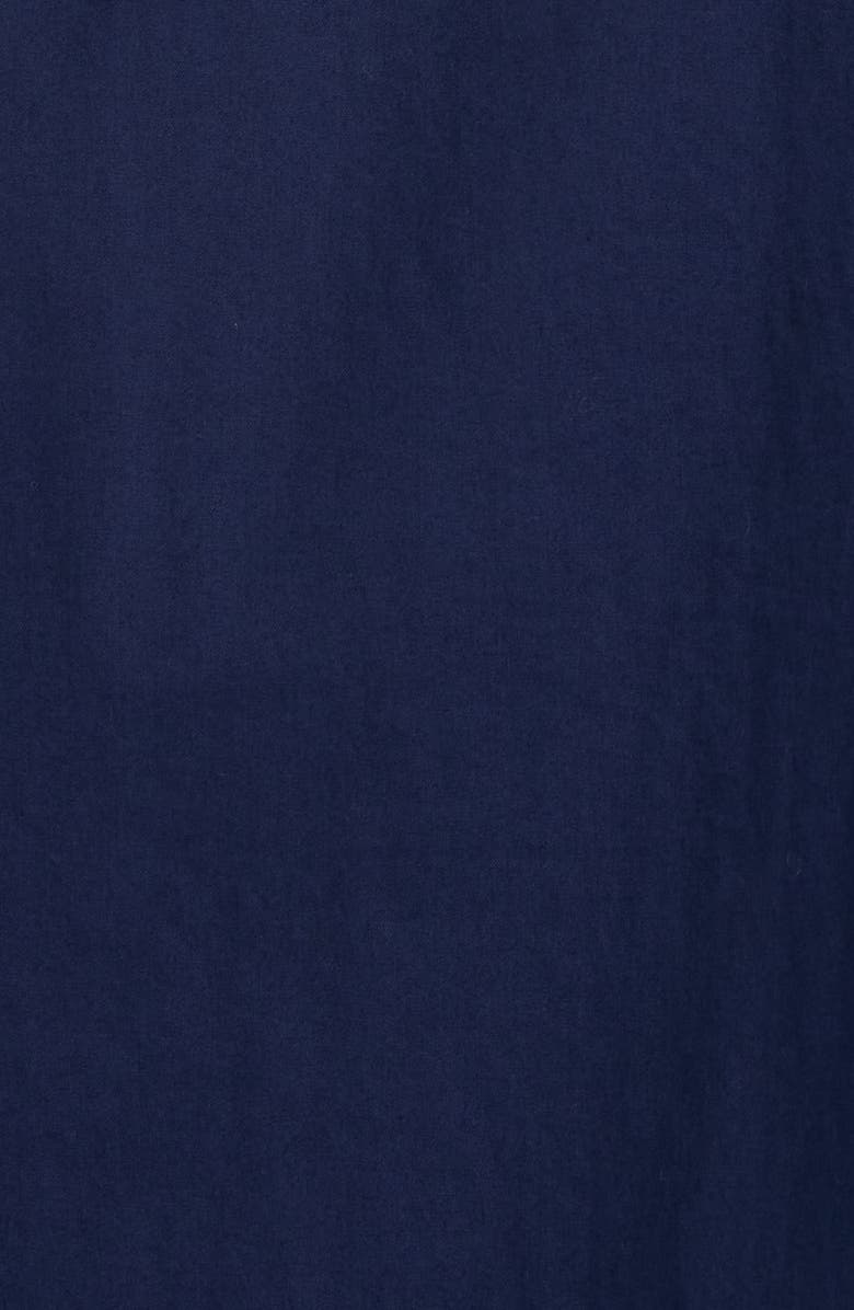 Nordstrom Oversize Shirting Short Pajamas, Alternate, color, Navy Peacoat