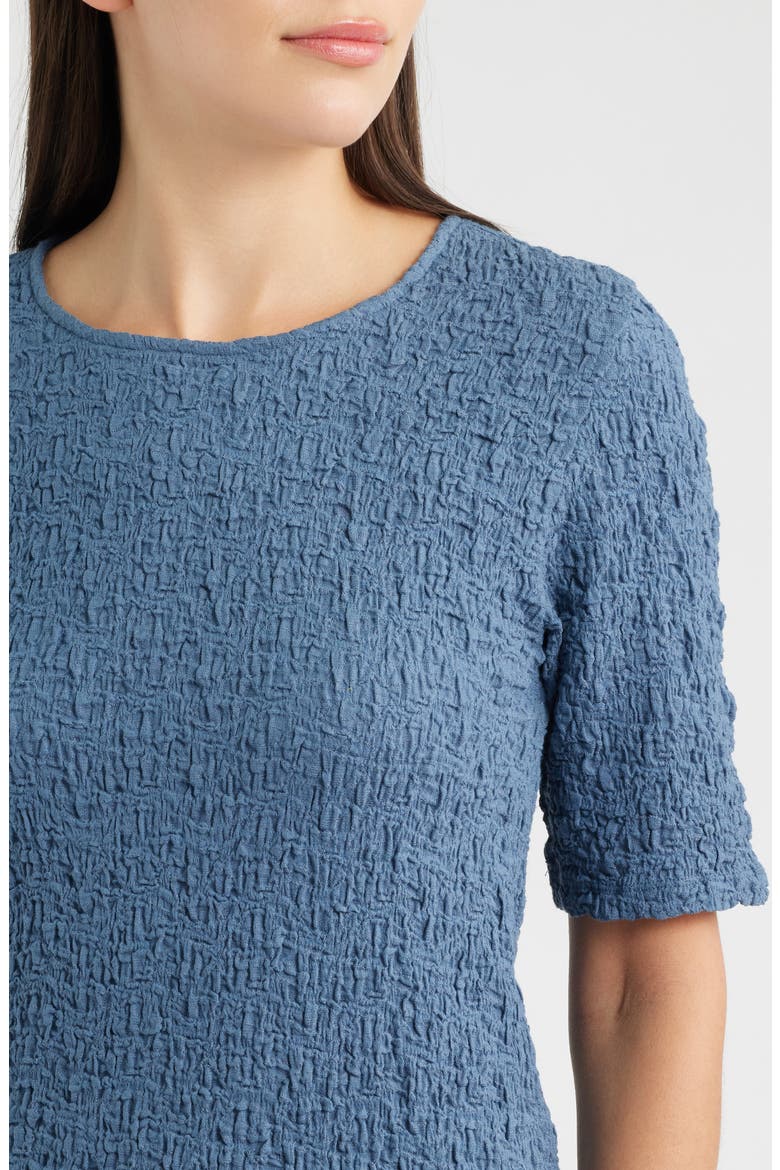 Crewneck Textured T-Shirt, Alternate, color, COLDSPRING
