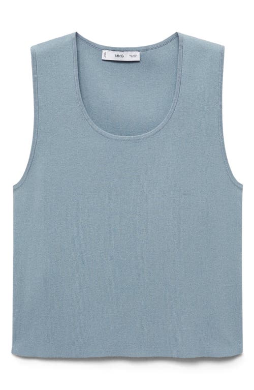 Mango Scoop Neck Sweater Tank