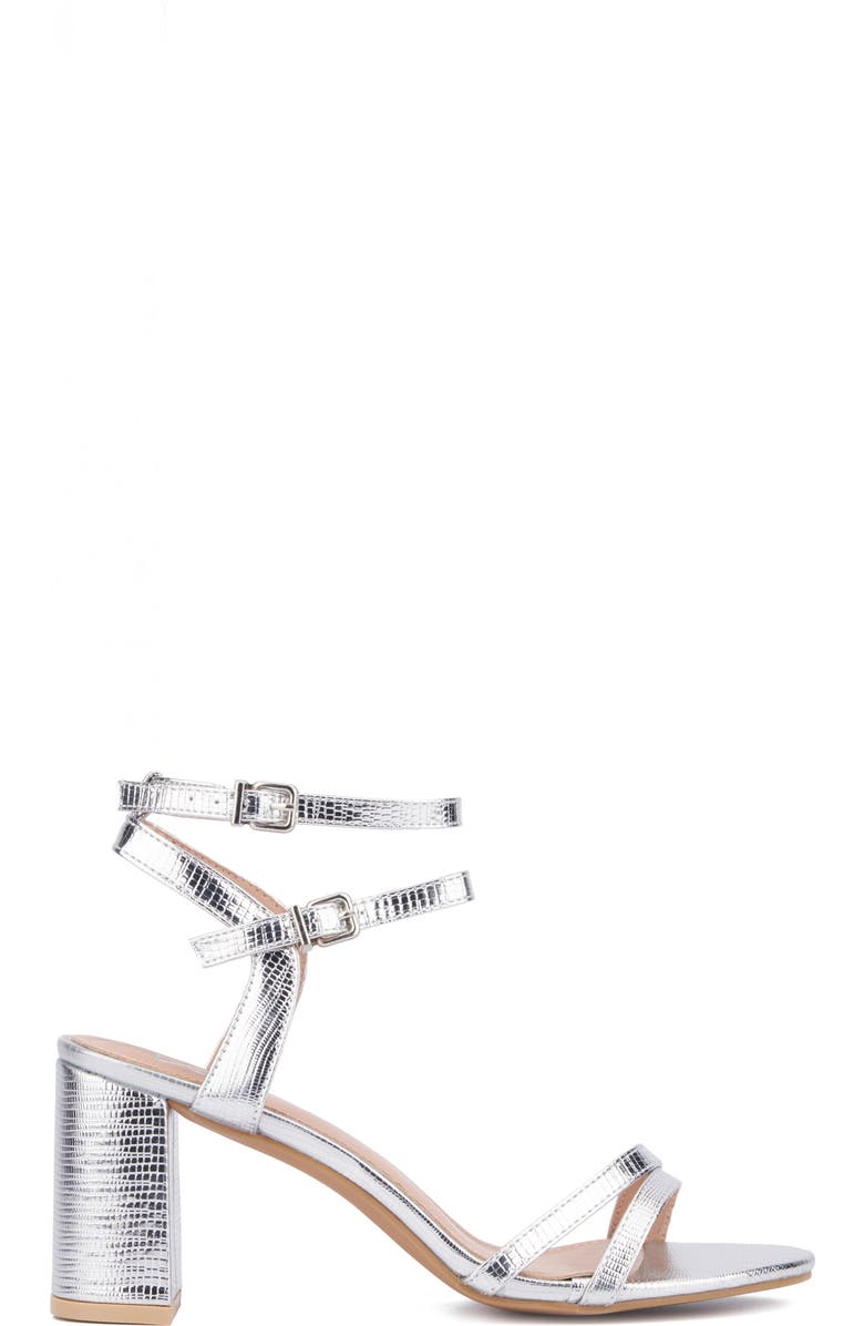 NEW YORK AND COMPANY Laina Block Heel Sandal, Alternate, color,