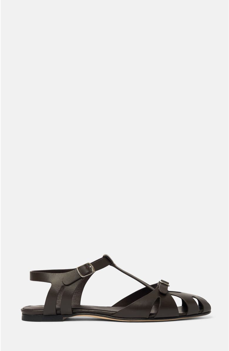 SCAROSSO Gala Sandals, Alternate, color, Dark Brown - Calf