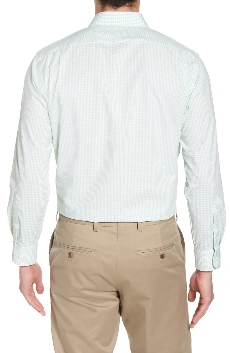 NORDSTROM MEN'S SHOP Trim Fit Non-Iron Check Dress Shirt, Alternate, color,