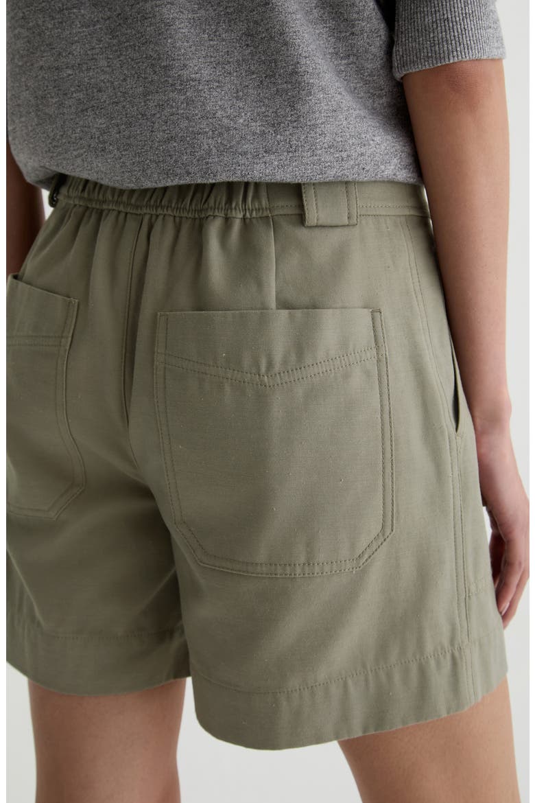Century Stretch Cotton Shorts, Alternate, color, SULFUR SPRUCE GREEN