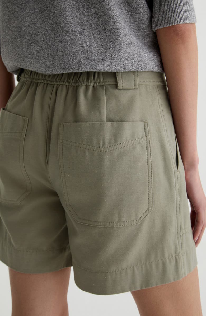 AG Century Stretch Cotton Shorts, Alternate, color, 