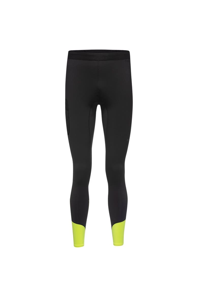 Concurve Thermo Hybrid Tight - Men's, Main, color, Black/Neon Yellow