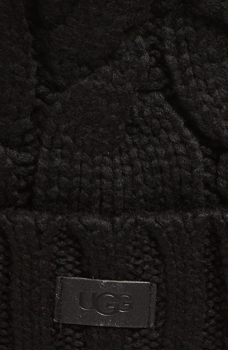 UGG<sup>®</sup> Cable Knit Pom Beanie, Alternate, color, 