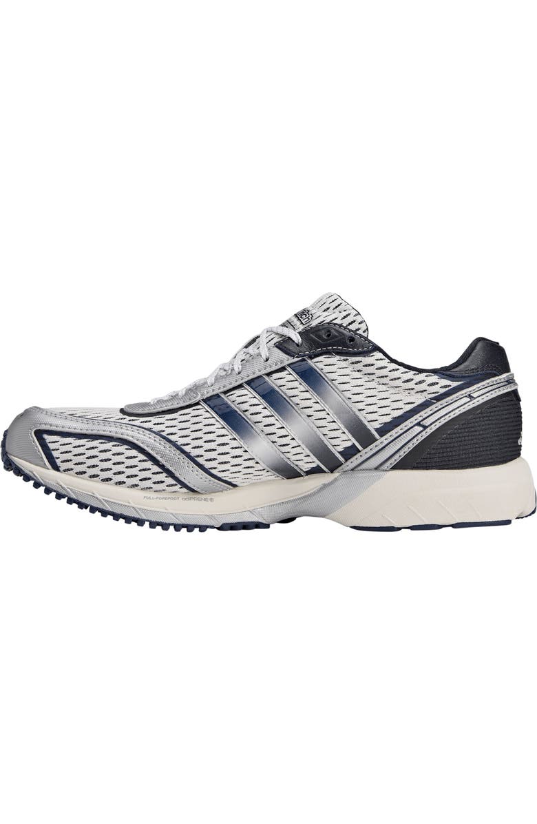 adidas x Sporty & Rich Adizero Adios Running Shoe, Alternate, color, White/ Collegiate Navy