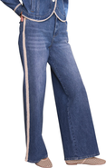 MINT VELVET Lace Trim Straight Jeans