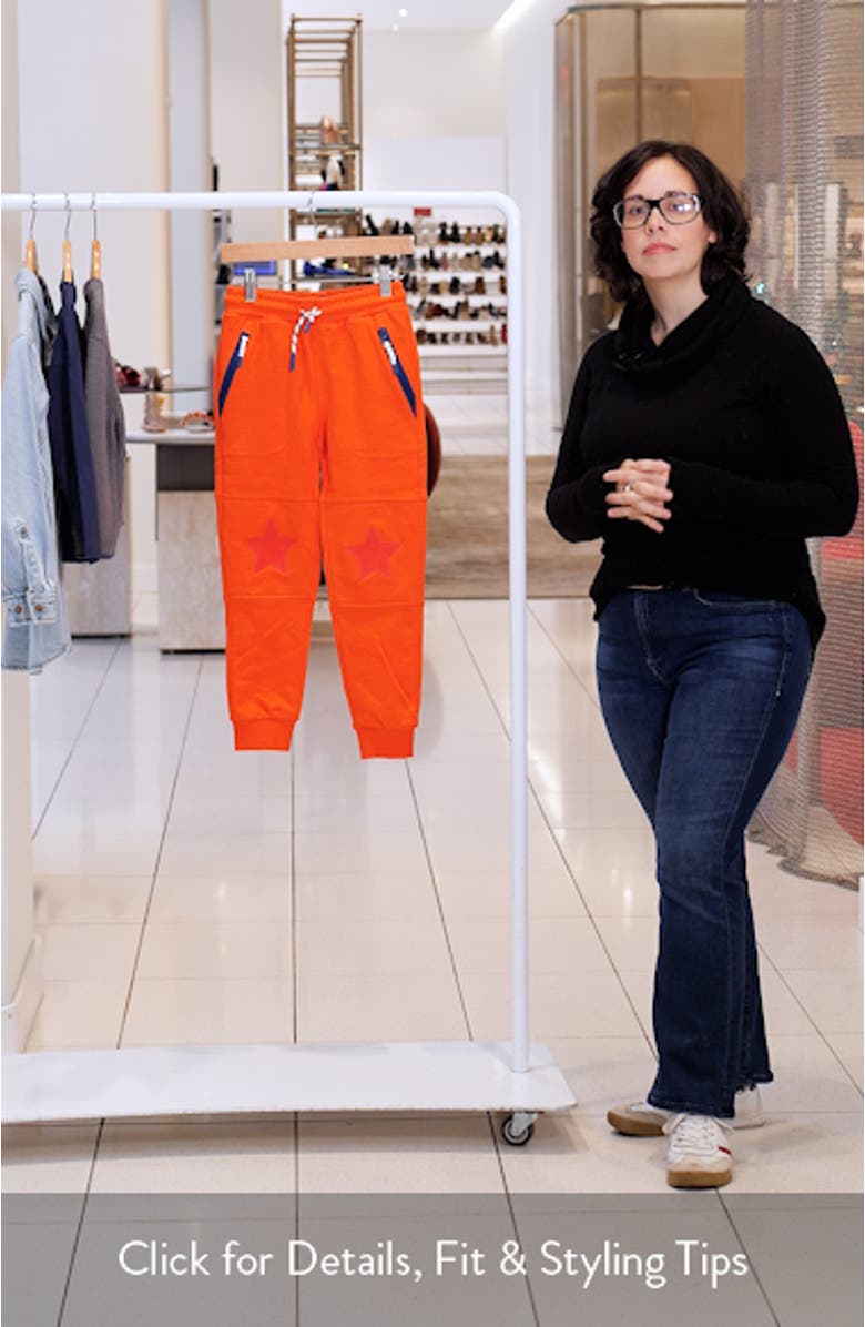 Kids' Warrior Knee Cotton Joggers, sales video thumbnail