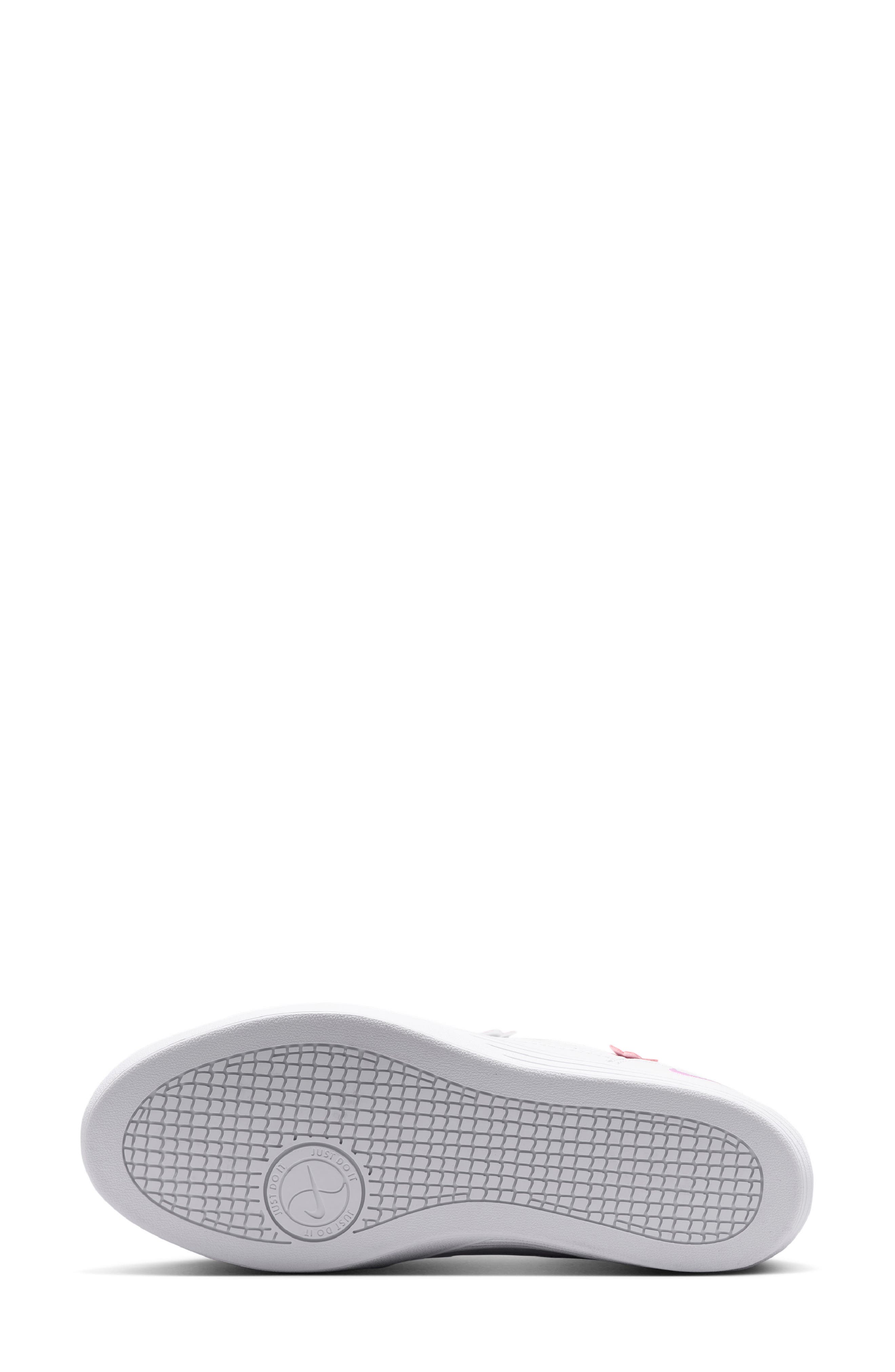 Tennis Centre Sneaker, Alternate, color, WHITE/ LILAC/ SILVER/ PINK