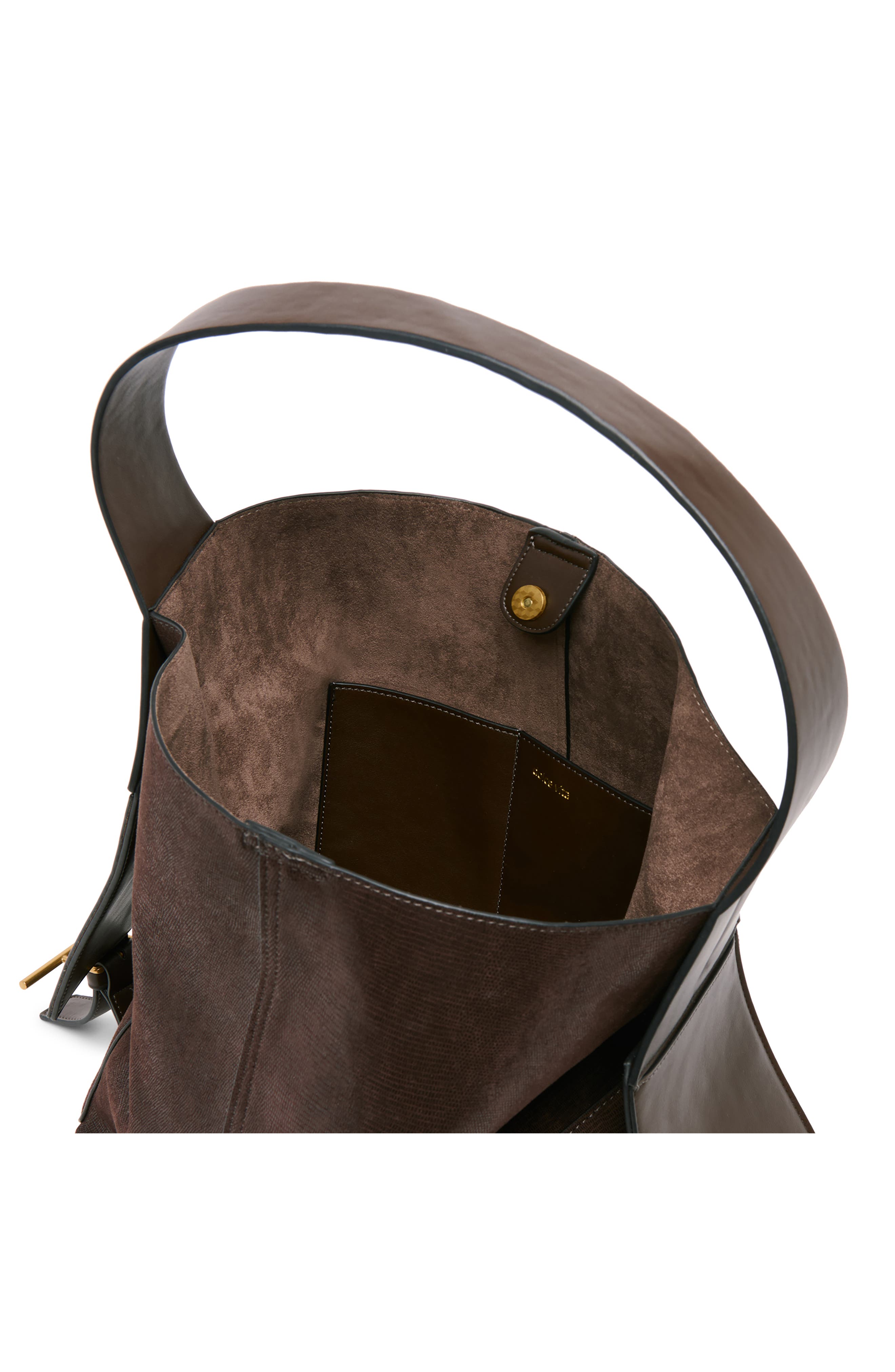 Dolce Vita Arden Faux Leather Tote, Alternate, color, Espresso