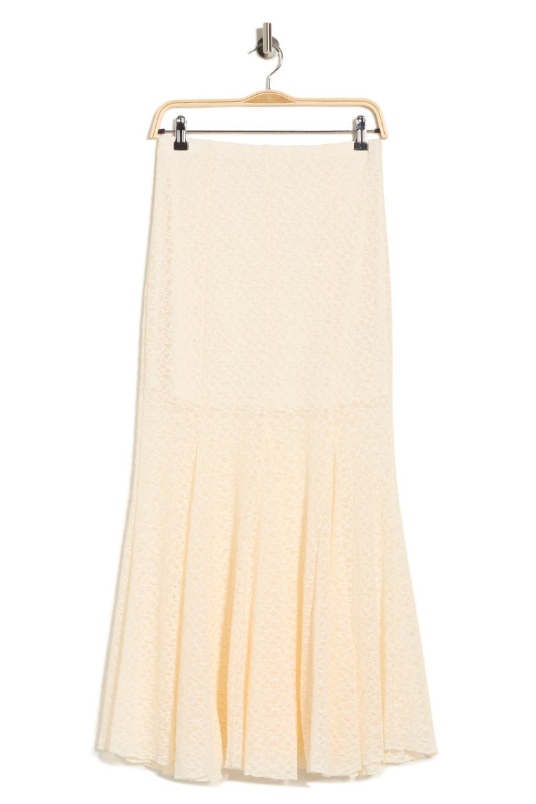 Lace Midi Skirt, Alternate, color, IVORY