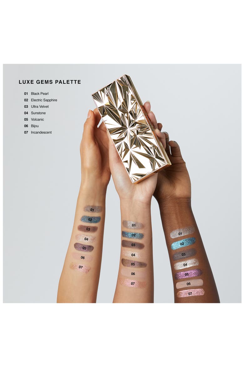 Luxe Gems Eyeshadow Palette (Nordstrom Exclusive), Alternate, color, NO COLOR