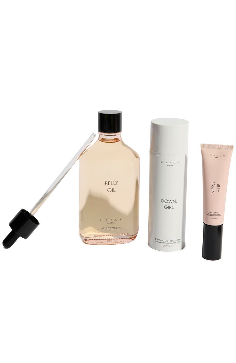 HATCH Collection Clean Beauty The Growing & Glowing Maternity Gift Set, Alternate, color, Black