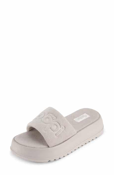 FLOOPI Terry Platform Slide Sandal