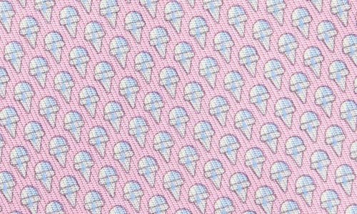 Ferragamo Ice Cream Cone Print Silk Tie