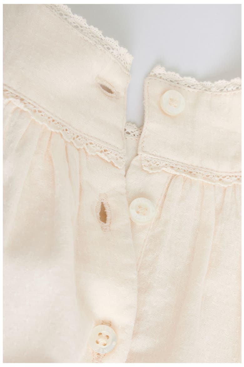 Frill Top & Shorts Set, Alternate, color, WHITE