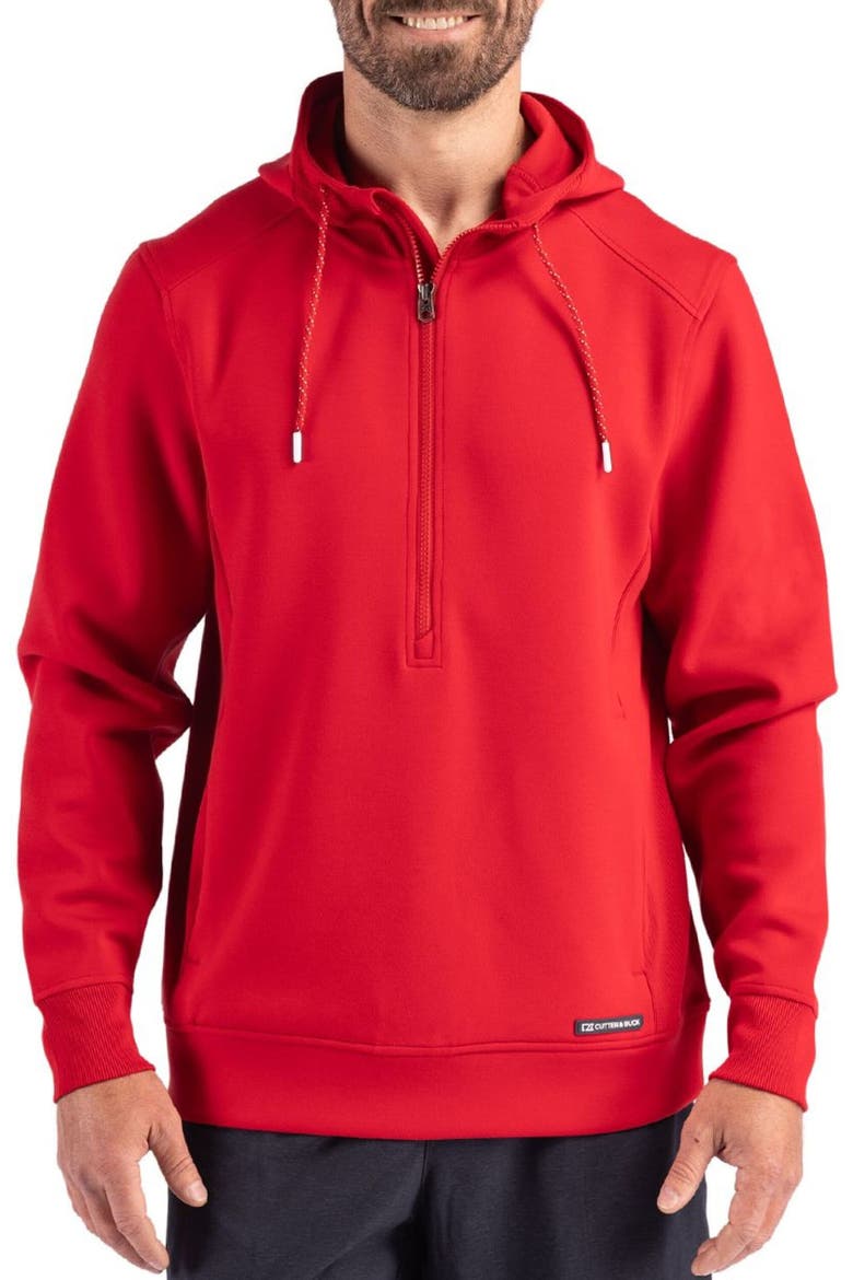 Roam Pullover Hoodie, Main, color, RED