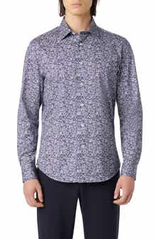 James OoohCotton® Floral Print Button-Up Shirt