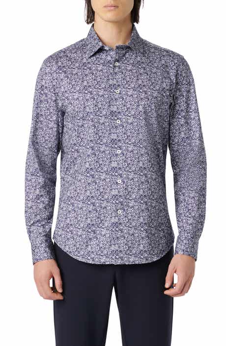 James OoohCotton® Floral Print Button-Up Shirt