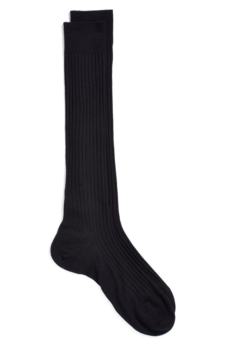 Pantherella Merino Wool Blend Knee High Dress Socks, Main, color,