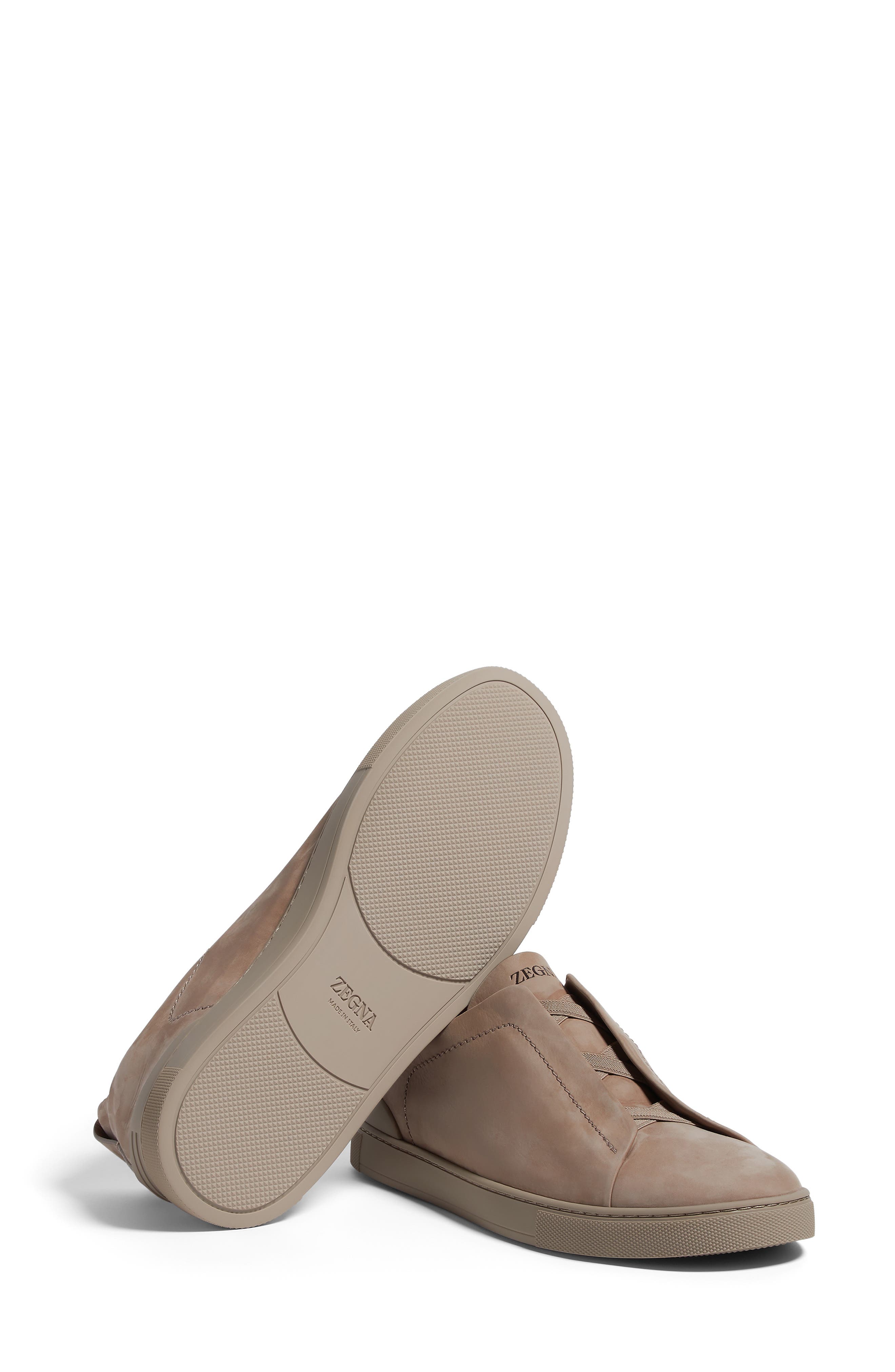 ZEGNA Triple Stitch<sup>™</sup> SECONDSKIN Sneaker, Alternate, color, Dark Beige